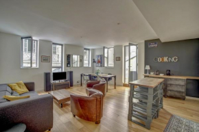 Le Faubourg, charmant duplex pour 4 avec parking